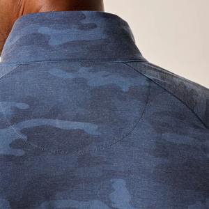 Top Trending Custom Logo High Quality Camouflage Golf Clothing Windproof <b>Men</b> Half Quarter 1/4 <b>Zip</b> <b>Men's</b> Pullover Sweatshirt - Product Image 5