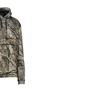 เสื้อฮู้ดผู้ชายแบบสวมใส่สบาย พิมพ์ลายฤดูหนาว พร้อมกระเป๋าซิป รับผลิตแบบ OEM ODM ขายดี พร้อมเทคนิคการปัก 3 มิติ - Product Image 3