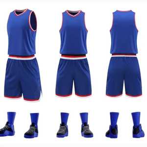 Tenue de basketball à prix de gros pour jeunes, uniforme de sport personnalisé avec logo, ensemble de sport léger pour hommes. - Product Image 4