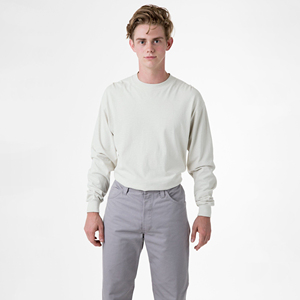 เสื้อยืดแขนยาวผู้ชายแบบสั่งทำพิเศษ ผ้าฝ้าย 100% ระบายอากาศได้ดี พิมพ์ลายสำหรับฤดูร้อน - Product Image 4