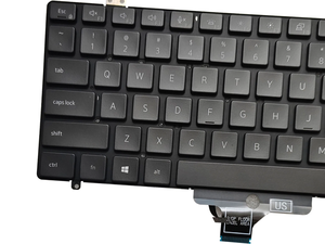 แป้นพิมพ์0GMM47ใหม่ของเราสำหรับ Dell Latitude 7410 14-7410 2-in-1 backlit pwjcy 0GMM47สีดำ - Product Image 2