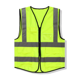 Gilet de sécurité personnalisé en gros, haute visibilité, fabricant OEM, vêtements de travail en tissu, production en vrac, fournisseur d'usine - Product Image 3