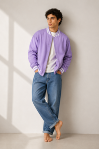Custom Chenille Patch Varsity <b>Jacket</b> With Wool Body And <b>Leather</b> Sleeves Personalized Embroidered Letterman <b>Jacket</b> For Teams - Product Image 5