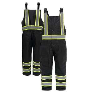 Custom OEM Workwear Dungaree Breathable Cotton Canvas Bib <b>Overalls</b> Heavy Duty Men Safety <b>Construction</b> Work Pants - Product Image 5