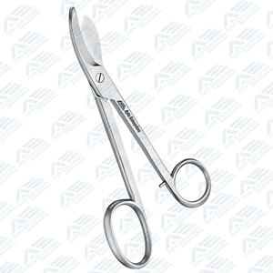 Outils et instruments médicaux chirurgicaux, instruments chirurgicaux orthopédiques, ciseaux à pansements d'urgence Bruns, ciseaux à plâtre - Product Image 3