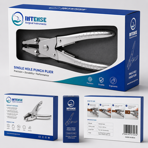 Pince à perforer professionnelle en acier inoxydable à trou unique pour ceintures en cuir et bijoux – Vente en gros usine - Product Image 6