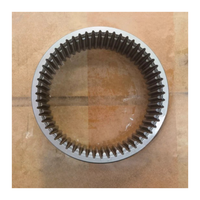 Engrenage industriel sur mesure de grande taille en acier inoxydable usiné CNC avec usinage par électroérosion à fil et tolérance de haute précision