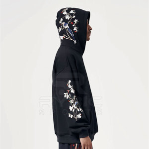 Collection de sweats à capuche brodés pour hommes, style streetwear hip-hop, coupe ample, épais et confortable, design minimaliste moderne - Product Image 5