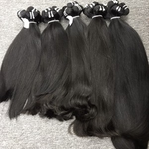 ผมลอนคู่100กรัมมัดผมมนุษย์ผมเรีมีแบบทอแบบมืออาชีพ - Product Image 1