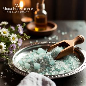 Sal de Baño Natural del Himalaya con Esencia de Lavanda y Aceite de Eucalipto para una Relajación Profunda, Revitalizante para la Piel y Cuidado Spa - Product Image 5