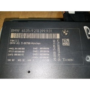 ECU และโมดูลคอมพิวเตอร์มือสองสำหรับรถยนต์ซีรีส์ 7 รุ่น 9210399 - Product Image 2
