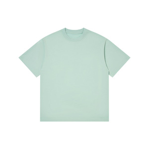 เสื้อยืดสตรีทแวร์ผู้ชายคุณภาพสูง ทรงโอเวอร์ไซส์ ผ้าคอตตอน 100% เนื้อหนา ตัดเย็บพิเศษ ดีไซน์ไหล่ตก ผ้าถัก - Product Image 4