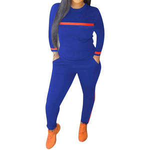 Two Piece Set Women Clothing Custom Tracksuits For Womens Pakistan Wholesale Cheapest Tracksuits Set - Product Image 1