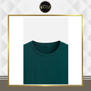 Camiseta de algodón lisa para hombre, de manga corta, con cuello redondo, de calidad confiable, en oferta, de un fabricante líder. - Product Image 6