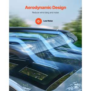 Universal 48X40X5.6 in Baca Portaequipajes Cesta con soporte para equipaje superior del coche - Product Image 6