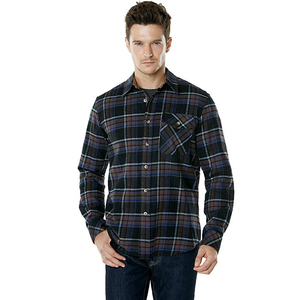 เสื้อเชิ้ตแขนยาวลายสก็อตผู้ชาย ทรงปกติ สวมใส่สบาย ผ้าฝ้ายทอลาย - Product Image 4