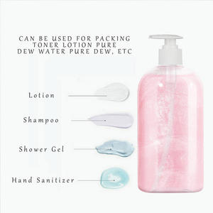 PET Boston Pump Sprayer <b>Bottles</b> Customized <b>Empty</b> for 2oz 4oz 8oz 12oz 16oz 33oz Skin Care Packaging Lotion Shower Gel Shampoo - Product Image 3