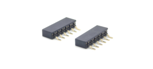 2.0mm Pitch Female header Connector Single Row Horizontal SMT H:4.3/W:2.4 U-type 1*6P - Product Image 5