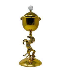 Quemador de Incienso de Metal Dorado de Lujo, Fragancia de Madera de Ciprés, Decoración Religiosa para el Hogar, Arte Aromático, Incienso de Exportación - Product Image 2