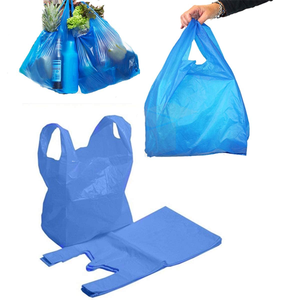 Bolsas de plástico PE para alimentos Bolsas de camisetas coloridas, tamaños personalizados a pedido - Product Image 2