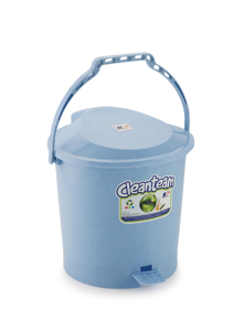 ถังขยะพลาสติกแบบมีตะกร้าด้านใน ถังขยะแบบเหยียบข้างเตียง - Product Image 2