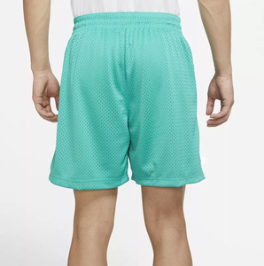Pantalones Cortos de Baloncesto Blancos para Hombre con Detalle Naranja Frontal, Cintura Media, Cordón Ajustable, Bolsillos, Transpirables, Estampado por Transferencia Térmica, Poliéster - Product Image 3