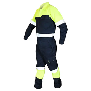 Combinaisons de travail à manches courtes, vêtements de sécurité, uniformes de travail, combinaisons de sécurité pour hommes et femmes, vente en gros, durables - Product Image 3