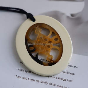 Colliers en résine de bijoux de mode d'approvisionnement direct d'usine avec ensemble de boucles d'oreilles pour mariage et fête au prix d'exportation - Product Image 6