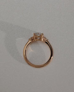 IGI/GIA Lab Grown Cut Diamond Vintage 14k Yellow Wedding/Engagement Ring Unisex Fine White Gold Anniversary Party-Worthy Gift - Product Image 3