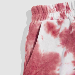 Men's 100% Cotton made Casual & Gym Wear Outdoor Use Tie Dye Shorts for men's Breathable Quick Dry Men's Tie Dye Shorts for Sale - Product Image 3