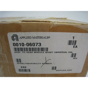 โมดูลหัวพีซี NEW AMAT 0010-06073 พร้อม AGT - อุปกรณ์และอะไหล่เซมิคอนดักเตอร์ระดับโลกที่เชื่อถือได้ - Product Image 1