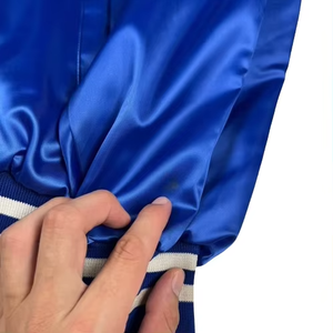 New Arrival Women's Hip Hop Satin PU Leather Bomber <b>Jacket</b> Mandarin Collar Short Raw Breathable High Street Style for <b>Winter</b> - Product Image 6