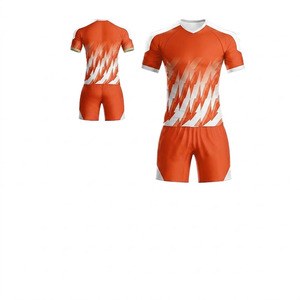 Nuevo Estilo, Conjuntos de Uniformes de Fútbol 100% Poliéster, Precio de Fábrica, Uniformes de Fútbol de Alta Calidad, MOQ Bajo, Servicio OEM ODM, Personalizados - Product Image 1