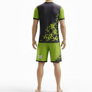 ชุดยูนิฟอร์มฟุตบอลคุณภาพสูงสำหรับเยาวชน ชุดฝึกซ้อม เสื้อฟุตบอลคอกลม ชุดยูนิฟอร์มฟุตบอล ราคาขายส่ง - Product Image 2