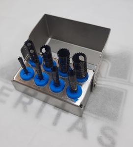 Export Quality A-1 VERITAS Tissue Punch Set of 5 Pcs Stainless Steel Implant Tissue Punch Kit Reusable Instruments - Product Image 4