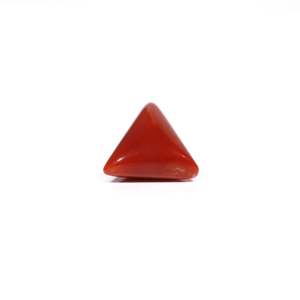 Handcrafted Synthetic Red Coral Oval Cabochon 6.6 Carat Loose Gemstone Lot for Fine Jewelry - Product Image 3