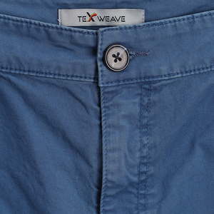 Pantalons chino en coton de luxe sur mesure, coupe ajustée, extensibles, pour hommes, vente en gros - Product Image 4