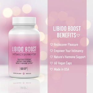 Capsules de soutien de la libido à base de plantes pour hommes et femmes, complément naturel pour l'énergie, l'endurance, l'intimité et le bien-être, OEM en provenance d'Inde, en vrac - Product Image 2