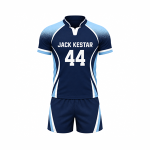 Conjunto de Uniforme de Rugby Sublimado Personalizado para Equipos, Ropa Deportiva Premium, Jersey y Pantalones Cortos para Clubes, Escuelas y Academias con Personalización - Product Image 1