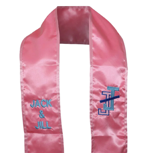 Estola Rosa de Graduación, Banda de Honor, Accesorio para Ceremonia de Graduación, Celebración de Logros Académicos, Prenda de Celebración - Product Image 6