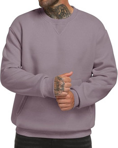 Sweat-shirts à capuche oversize unisexe, vente en gros, personnalisables, 450 GSM, hiver, couleur unie, streetwear, décontracté, 100% coton respirant - Product Image 3