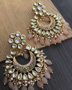 Pendientes de Perlas de Primera Calidad, Juego de Joyería de Moda de Lujo con Diseños Únicos, Chapados en Oro, Fabricante OEM ODM, Venta al Por Mayor - Product Image 3