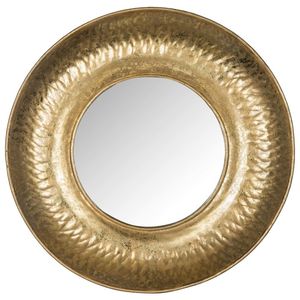 Contemporary Brass Decorative <b>Mirror</b> Irregular Shape Handmade Wall Art - Product Image 5