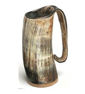 Taza de Beber de Cuerno Natural Hecha a Mano, Ecológica y Personalizada, con Posavasos Modernos de Resina, para Hotel, Hogar, Bar, Fiestas, Regalos Navideños - Product Image 4