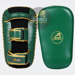 Mitaines de frappe incurvées en cuir véritable AERO sur mesure pour l'entraînement de MMA, Kickboxing, Boxe, Muay Thai, avec logo personnalisé et conception OEM - Product Image 3