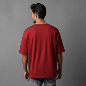 OEM Raglan Sleeve Men's 100% Cotton T-Shirts High Quality 2-Tone Baggy Fit Drop Shoulder Stylish <b>Hip</b> Hop Streetwear men's Tees - Product Image 3