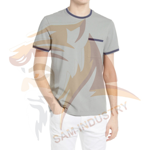 Camiseta transpirable, duradera, cómoda y de talla personalizada para hombre, camiseta informal para hombre, muy vendida. - Product Image 6