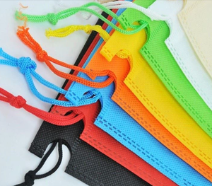 Recyclable Drawstring Non-Woven <b>Packaging</b> Bags with Heat Press Sealing Offset Printing Shoe Dust Cover <b>Textile</b> Bag - Product Image 5