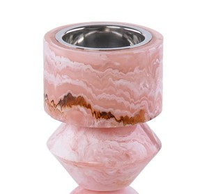 Brûleur de Bakhoor Oud Arabe de Luxe Fait Main en Résine Rose et Bois de Redwood Indien, Décoration Artistique Parfumée pour la Maison, Exportations Empire Toutes Saisons - Product Image 2
