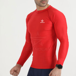 Body Building Polyester Made Men <b>Compression</b> <b>Shirts</b> Fitness Wear <b>Compression</b> <b>Shirts</b> For Men - Product Image 3